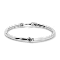 Maor Sterling Silver Aquila Round Bar Bracelet