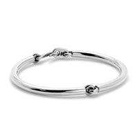 Maor Sterling Silver Aquila Round Bar Bracelet