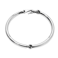 Maor Sterling Silver Aquila Round Bar Bracelet