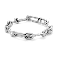 Maor Sterling Silver Large Pelham Link Bracelet