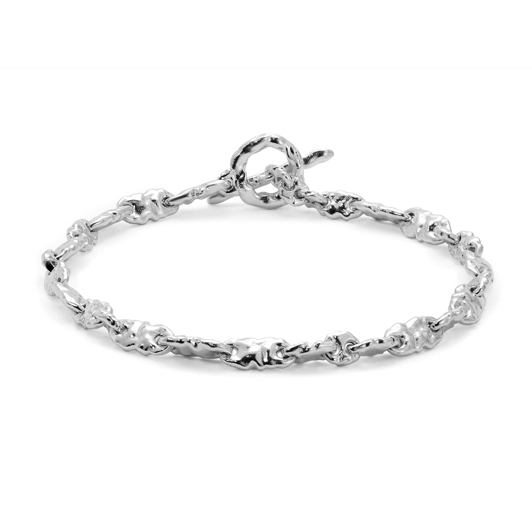 Maor Sterling Silver Dali Link Bracelet