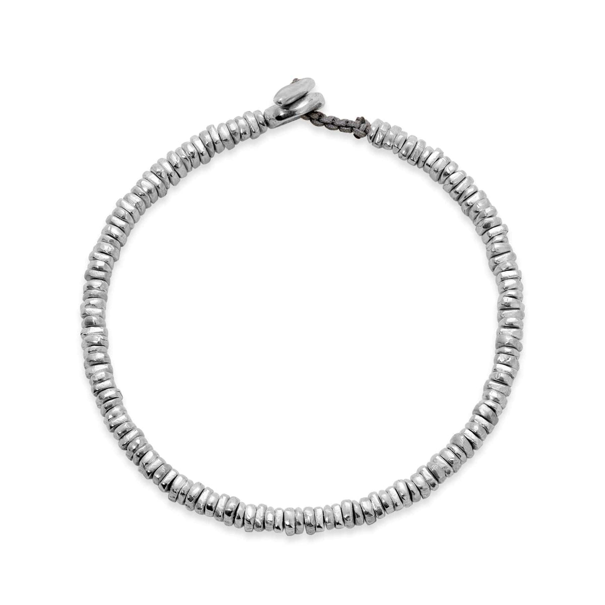 Maor Sterling Silver Small Meander Bracelet