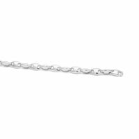 Maor Sterling Silver Neo Oval Link Bracelet