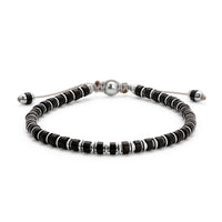 Maor Sterling Silver Black Onyx Sapet Bracelet