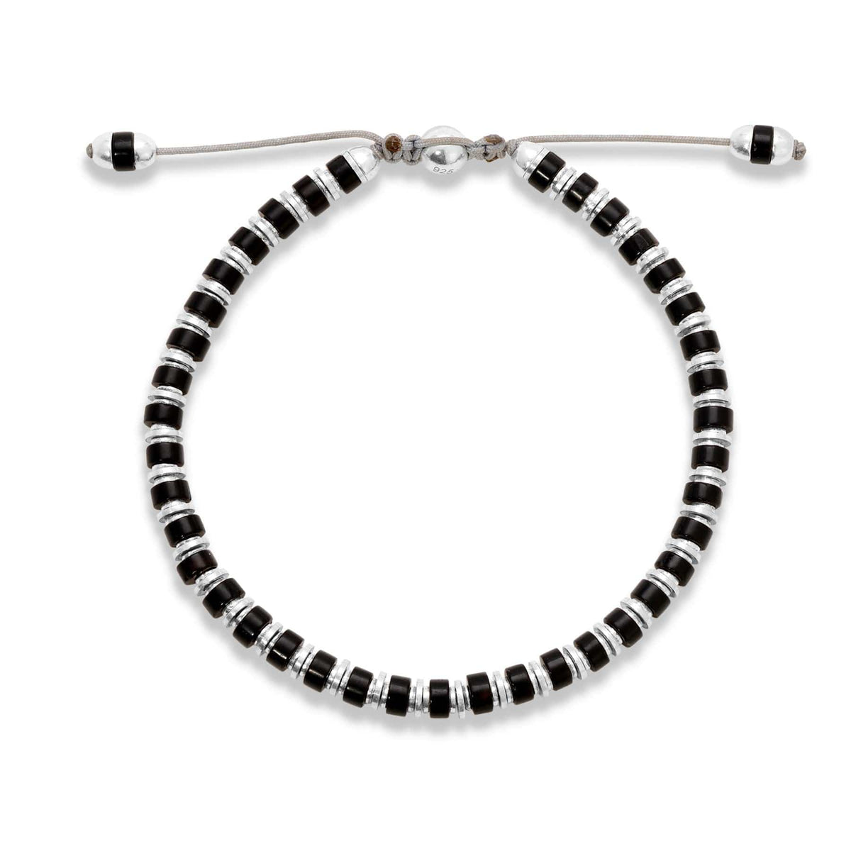 Maor Sterling Silver Black Onyx Sapet Bracelet