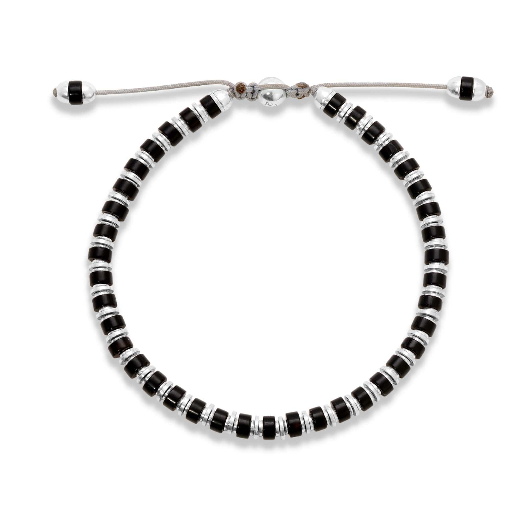 Maor Sterling Silver Black Onyx Sapet Bracelet