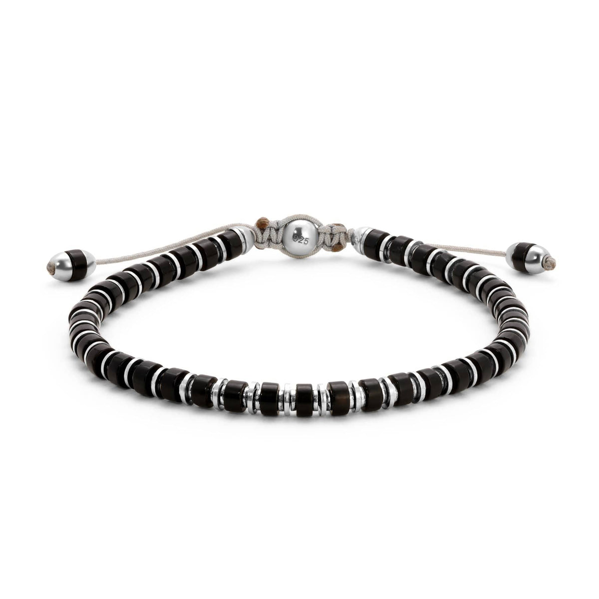 Maor Sterling Silver Black Onyx Sapet Bracelet