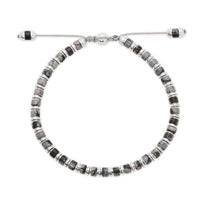 Maor Sterling Silver Grey Jasper Sapet Bracelet