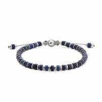 Maor Sterling Silver Lapis Sapet Bracelet