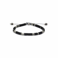 Maor Sterling Silver Black Onyx Lazuli Bracelet