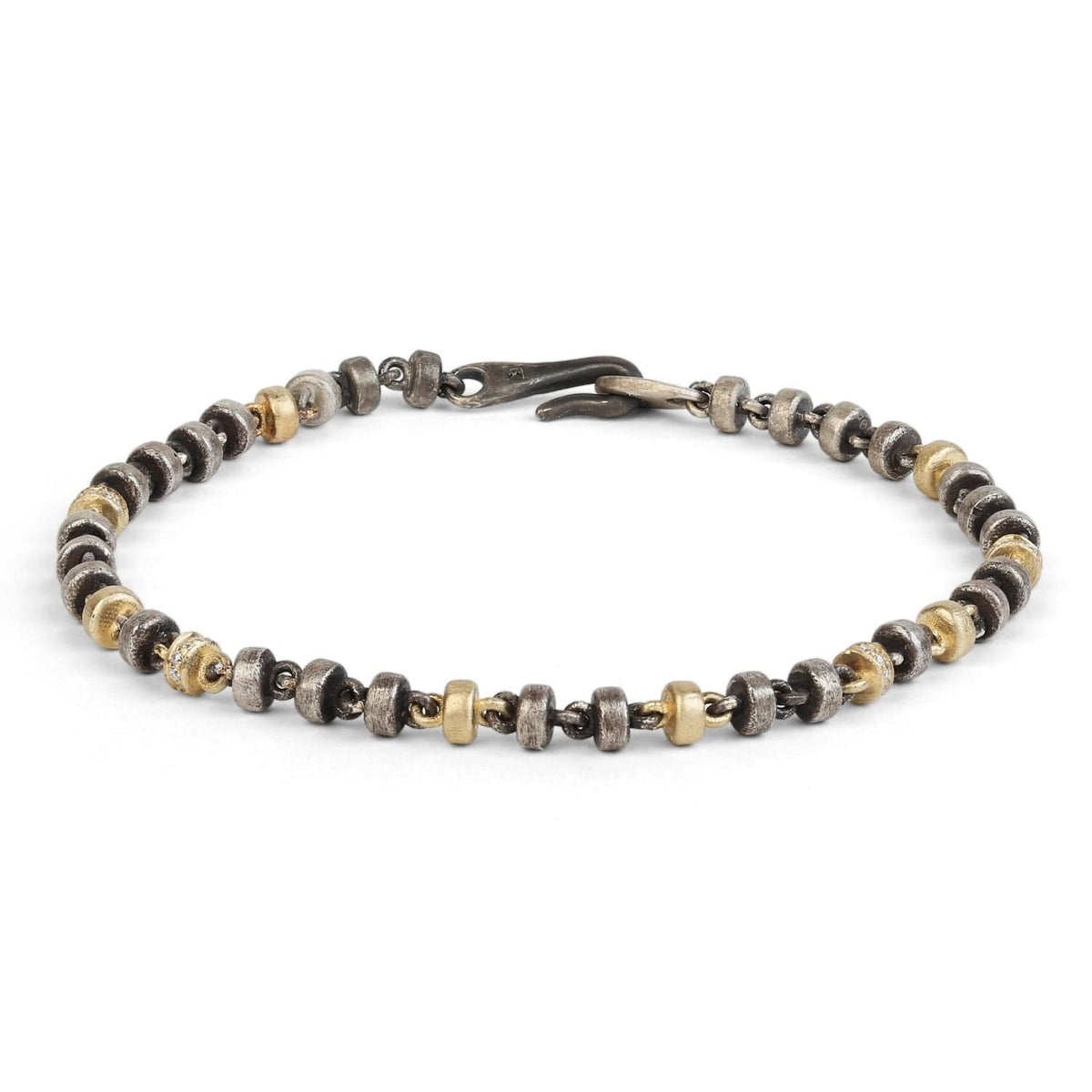 Maor Sterling Silver and 18K Yellow Gold Diamond Omni