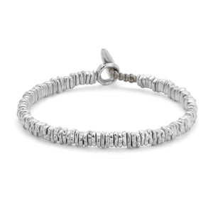 Maor Sterling Silver Small Meander Bracelet