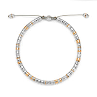Maor Sterling Silver and 18K Yellow Gold Harl Bracelet