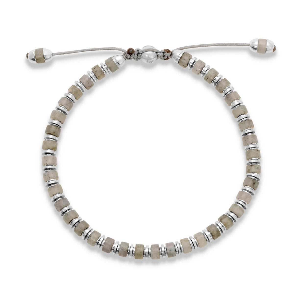Maor Sterling Silver Labradorite Sapet Bracelet