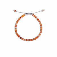 Maor Sterling Silver Orange Aventurine Tucson Bracelet