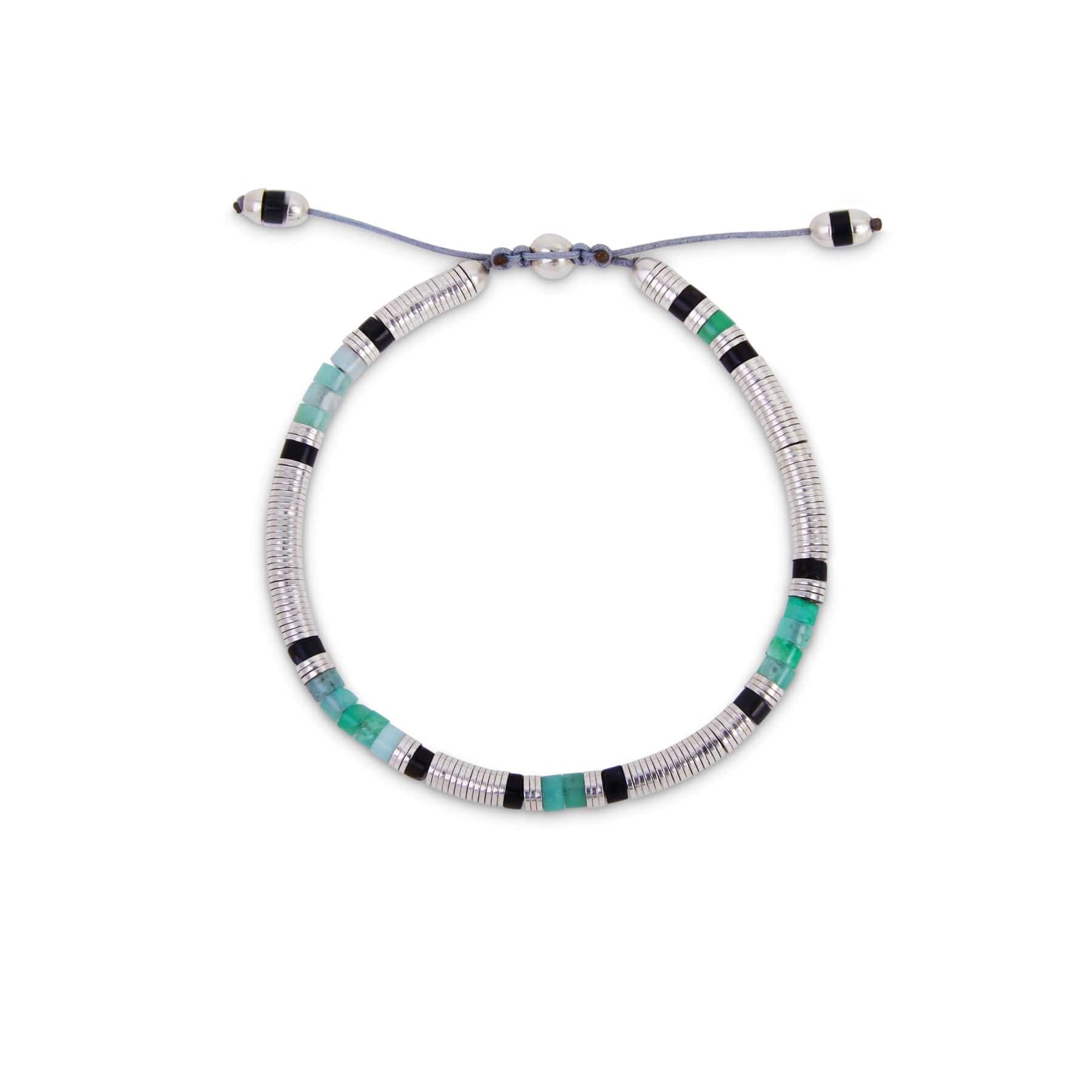 Maor Sterling Silver Chrysoprase Sonoran Bracelet