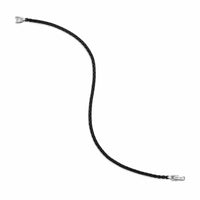 Box Chain Bracelet Stainless Steel and Sterling Silver, 2.7mm