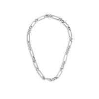 Maor Sterling Silver Unity Curb Link Necklace