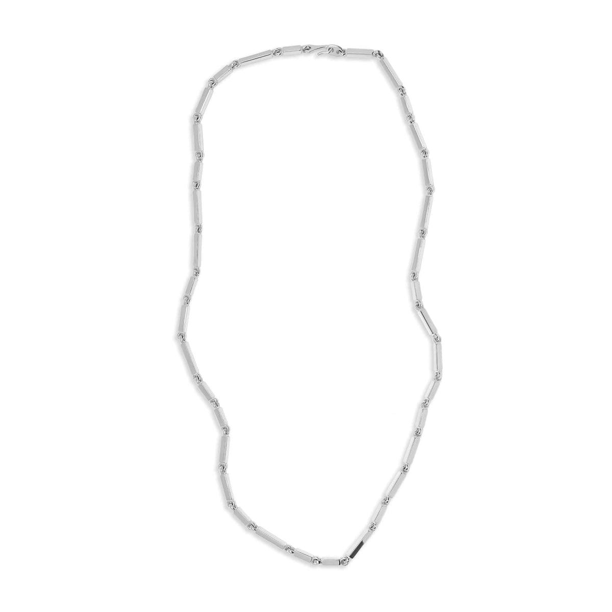 Maor Sterling Silver Cuadrangular Link Necklace