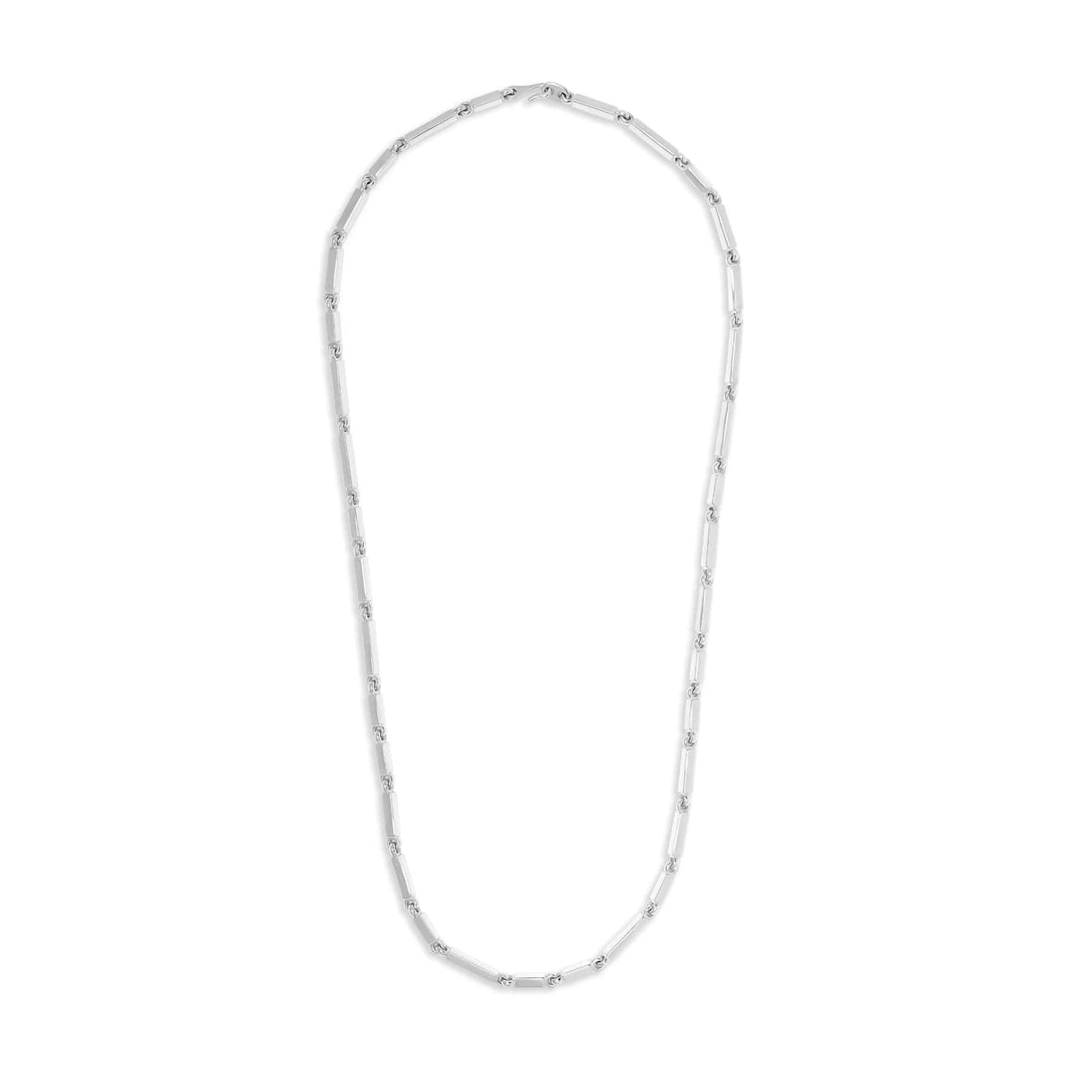 Maor Sterling Silver Cuadrangular Link Necklace