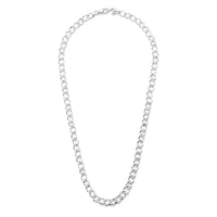 Maor Sterling Silver Curb Link Necklace