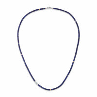 Maor Sterling Silver Blue Lapis Cherish Necklace