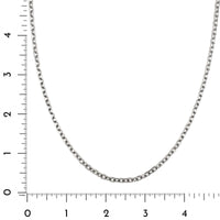 Sterling Silver 24" Designer Link Chain Necklace