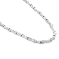 Maor Sterling Silver Timor Carved Wood Necklace