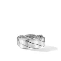 Sculpted Cable Band Ring in 18K Rose Gold