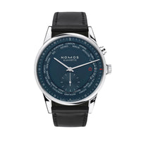 NOMOS Glashütte Zürich World Time Midnight Blue Ref. 807