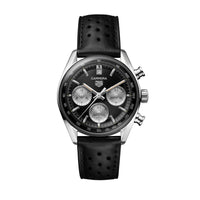 TAG Heuer Carrera Black Leather