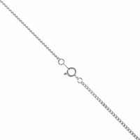 Sterling Silver Oval St. Christopher Pendant Necklace