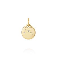 Fernando Jorge 18K Yellow Gold Celestial Diamond Aries Pendant