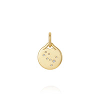 Fernando Jorge 18K Yellow Gold Celestial Diamond Gemini Pendant