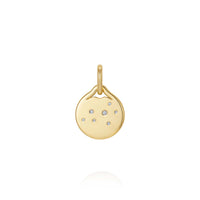 Fernando Jorge 18K Yellow Gold Celestial Diamond Leo Pendant