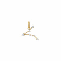 Fernando Jorge 18K Yellow Gold Celestial Diamond Pisces Pendant