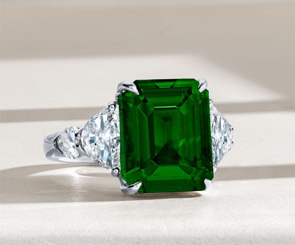 Green emerald ring from JB Star