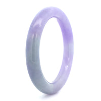 Green Lavender Jade Bangle Bracelet