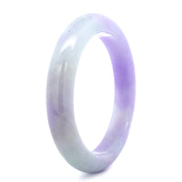 Green Lavender Jade Bangle Bracelet