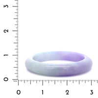 Green Lavender Jade Bangle Bracelet
