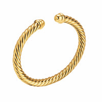 Cablespira® Flex Bracelet 18K Yellow Gold, 6mm
