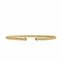 Micro Cablespira® Flex Bracelet 18K Yellow Gold, 2.6mm