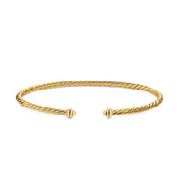 Micro Cablespira® Flex Bracelet 18K Yellow Gold, 2.6mm