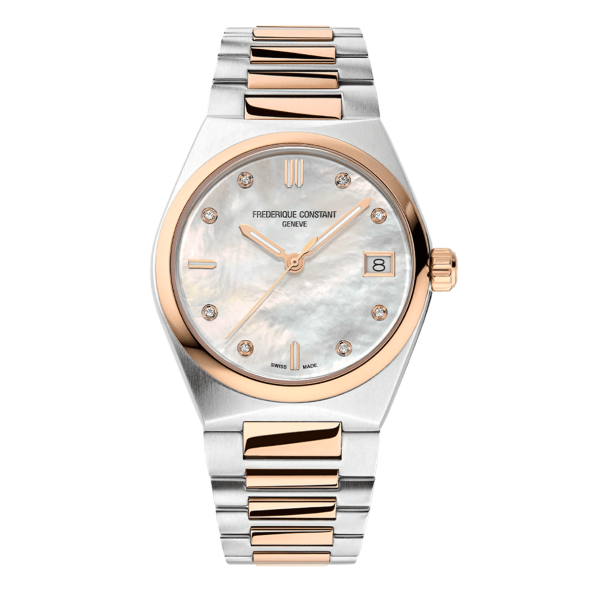 Frederique Constant Ladies Two-Tone Watch Frederique Constant Ladies Vitality – The Watch Pages main image 4
