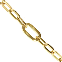 18K Yellow Gold Classic Oro Link Bracelet