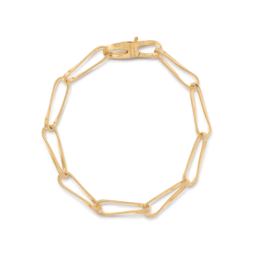 Marco Bicego Marrakech Onde 18K Yellow Gold Twist Link Bracelet