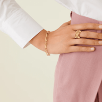 Marco Bicego Marrakech Onde 18K Yellow Gold Twist Link Bracelet