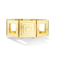 CADAR 18K Yellow Gold Foundation Statement Bracelet