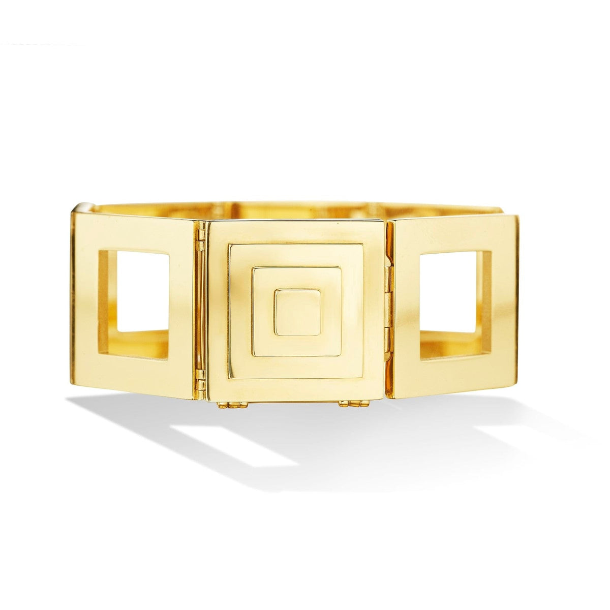 Cadar 18K Yellow Gold Foundation Statement Bracelet