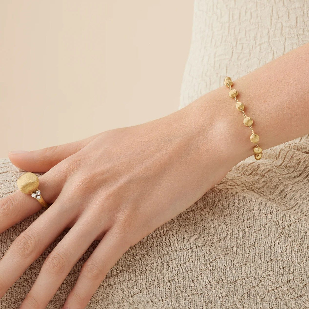 Marco Bicego 18K Yellow Gold Africa Bead Bracelet
